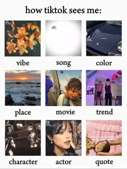 How TikTok sees me