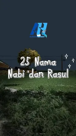 25 NABI DAN RASUL