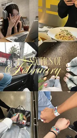 six pics of february
