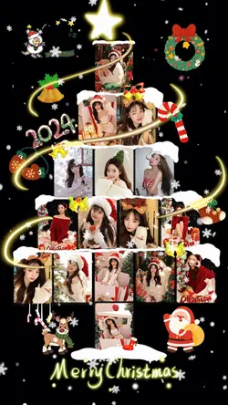 Photo Christmas Tree