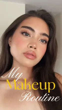 makeup routine