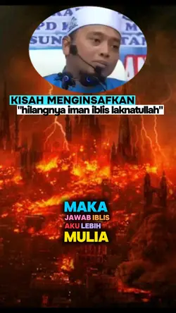 hilangnya iman iblis