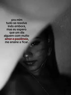 me ensine a ficar.