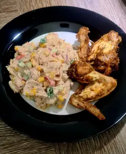 Tuna Pasta/Wings