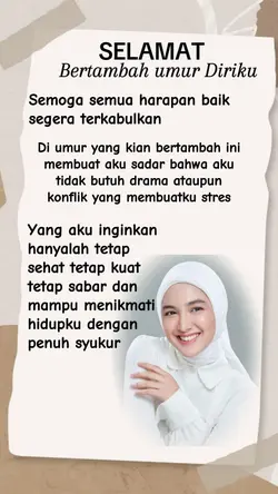 doa dihari ultahku