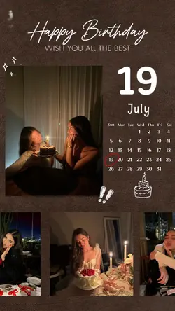 hbd 19 july 2026