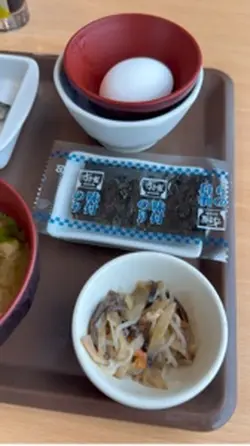 本日の朝ご飯