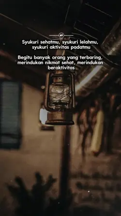 Syukuri sehatmu
