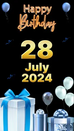 Birthday 28 july
