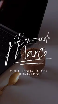 Bem-vindo março