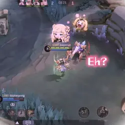 Eh? eh? Eh...