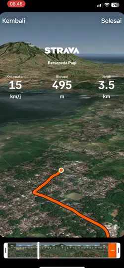strava 3d + 1 foto 