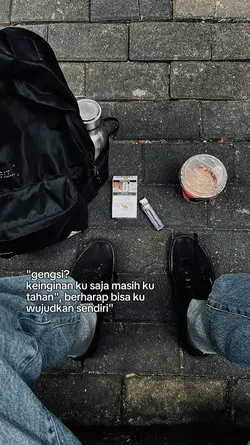 gengsi, keinginanku