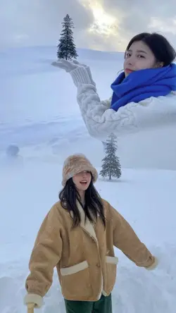 Mẫu 2 ảnh đường mờ