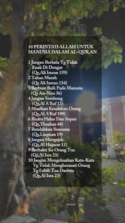 10 perintah allah
