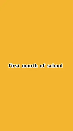 first month