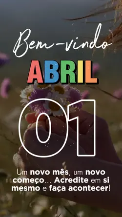 BEM-VINDO ABRIL