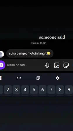 someone said
