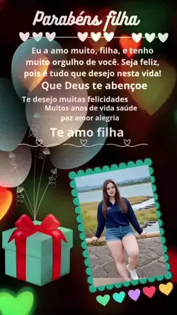 parabéns filha 