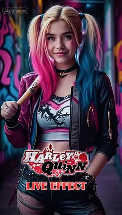 Harley Quinn live 