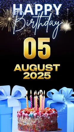 Birthday 5 August