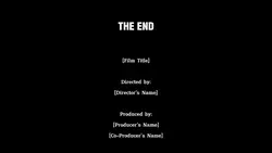 Outro Credits