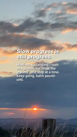 Keep going