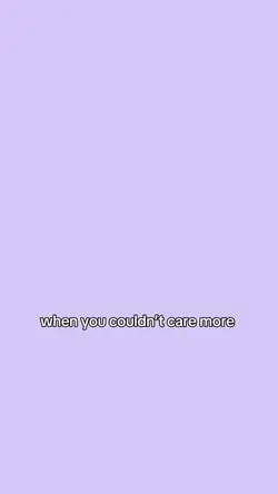 couldn’t care less!!