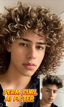 Perm Curl AI Filter 