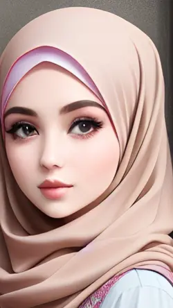 jadi kartun beehijab