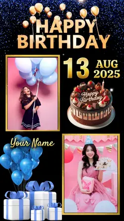Birthday 13 Aug 2025