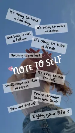 Note to self