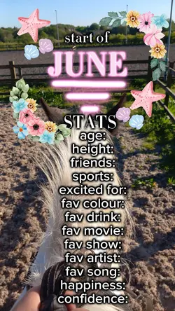 june stats! - D 💕