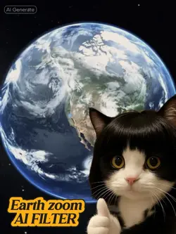 Earth Zoom Filter 