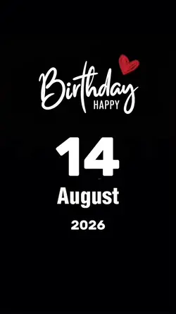 Hbd 14 August 2026