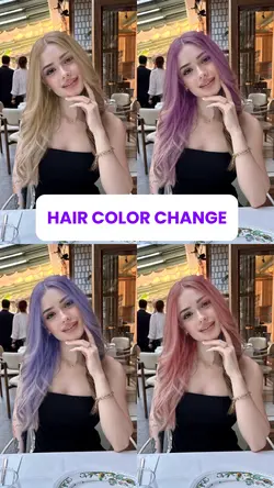 HAIR COLOR CHANGE