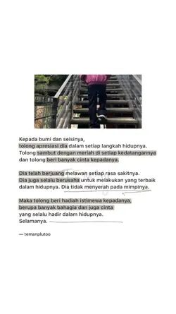 kepada bumi