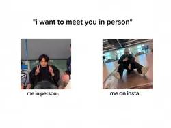 in person|on insta
