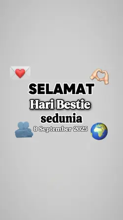 hari Bestie sedunia 