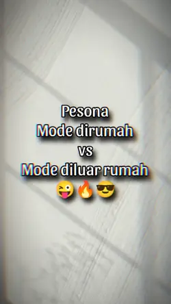dirumah vs diluar 