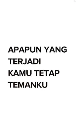 apapun yg terjadi