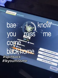 ik you miss me