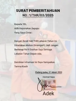 surat pemberitahuan 