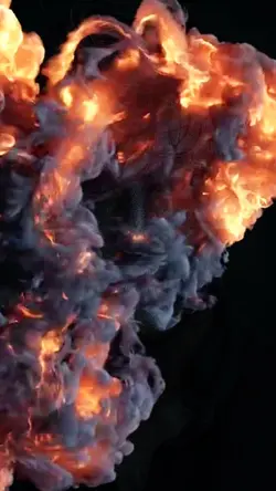 Flame & smoke