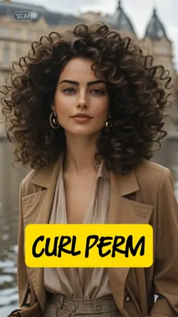Curl Perm Hairstyle