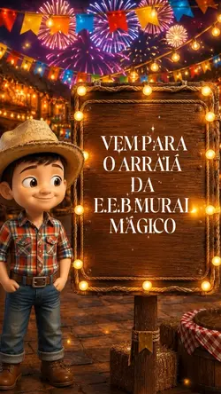 convite junino