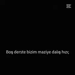 boş ders