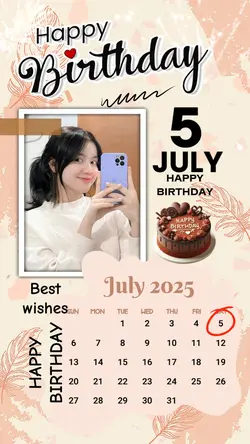 5 JULY HBD AESTH