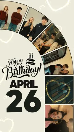 April 26 Birthday