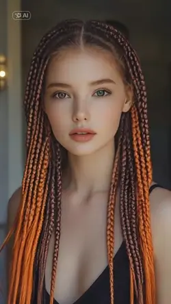 Box braids hairstyle